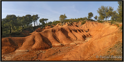 Ocres route Czanne Ste Victoire Aix en Provence